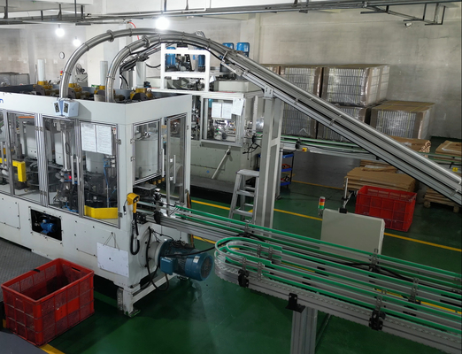Good price 3-5 Stations Aerosol Can Making Machine 350-450 CPM With Automatic Capping System online